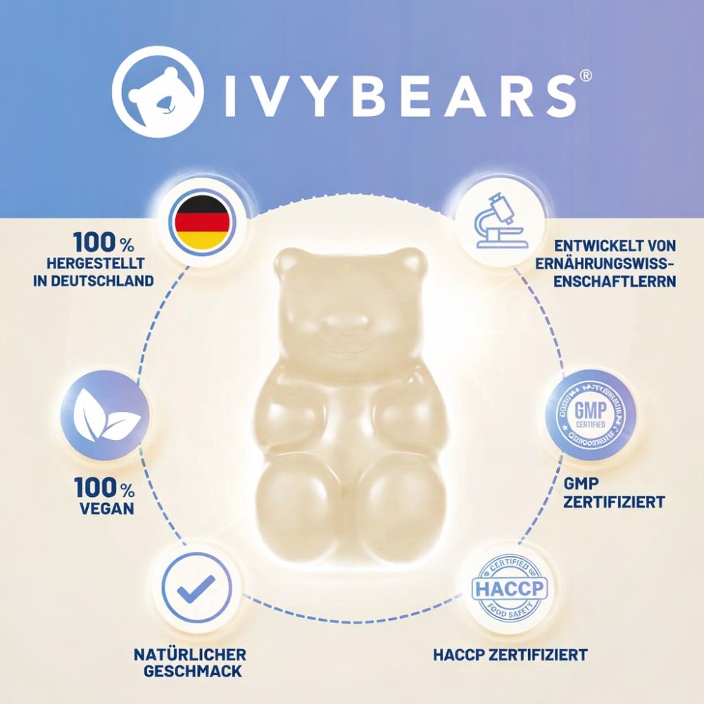 IvyBears | Boost Probiotics - 60 Gummibärchen