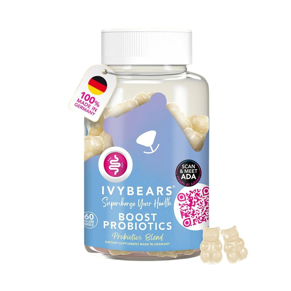 IvyBears | Boost Probiotics - 60 Gummibärchen