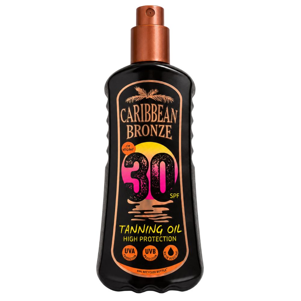 Caribbean Bronze | Bräunungsöl Spray LSF 30 High Protection - 200 ml