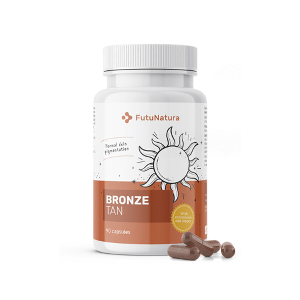 FutuNatura | Bronze Tan – Bräunungskapseln - 90 Kapseln