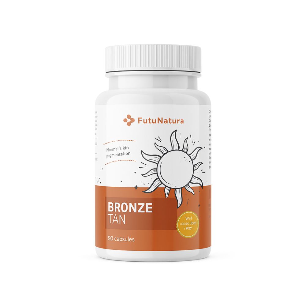FutuNatura | Bronze Tan – Bräunungskapseln - 90 Kapseln