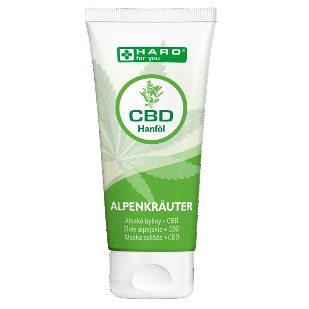 Haro | CBD Hanföl - Alpenkräuter Gel - 100ml