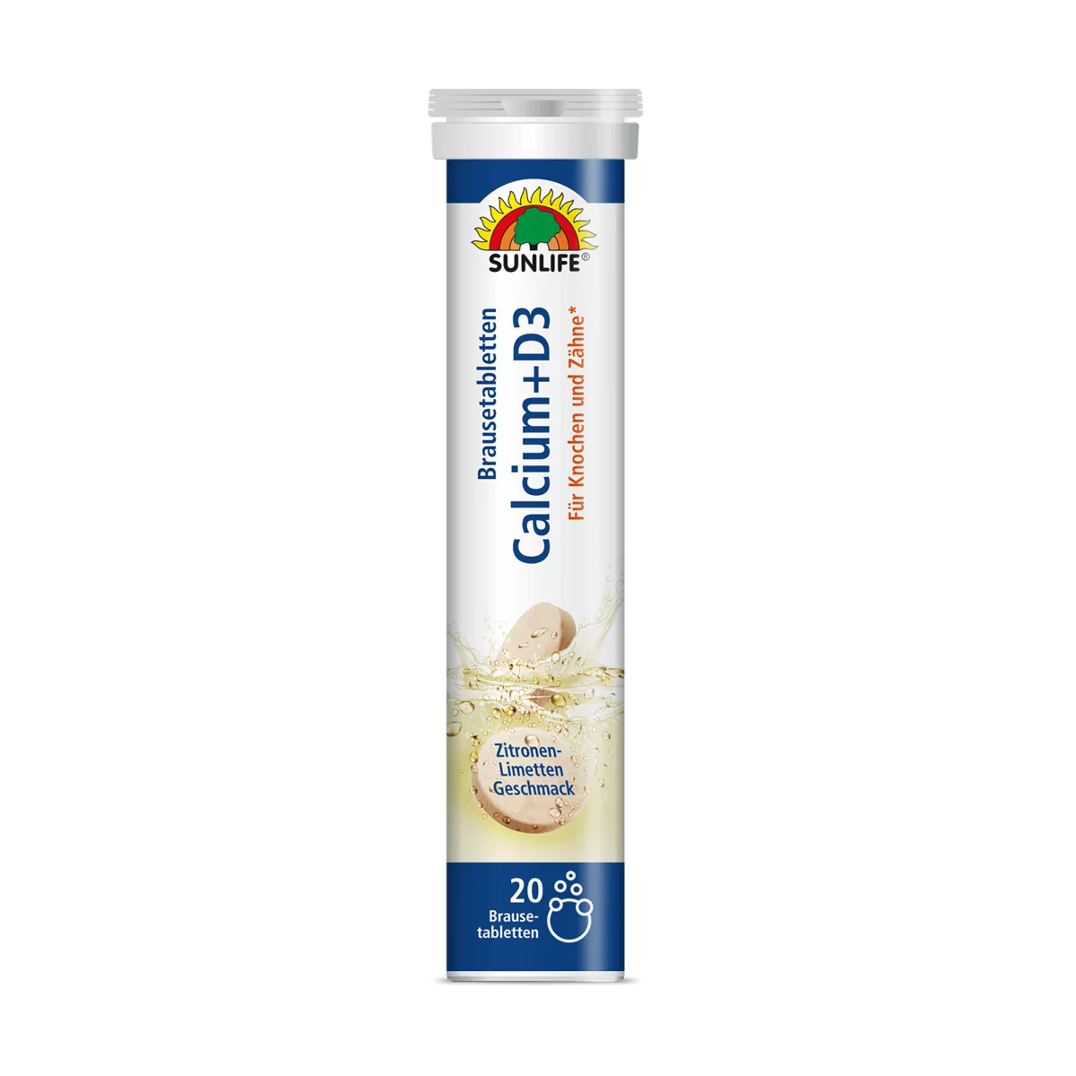 Sunlife | Calcium + Vitamin D3 Brausetabletten