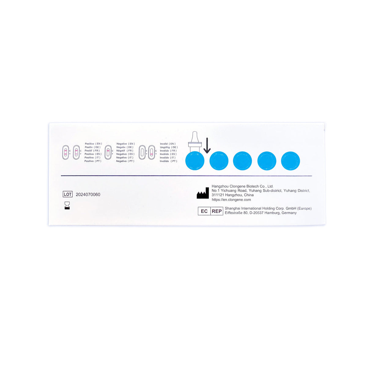 Clungene | Covid-19 Antigen Laien Schnelltest
