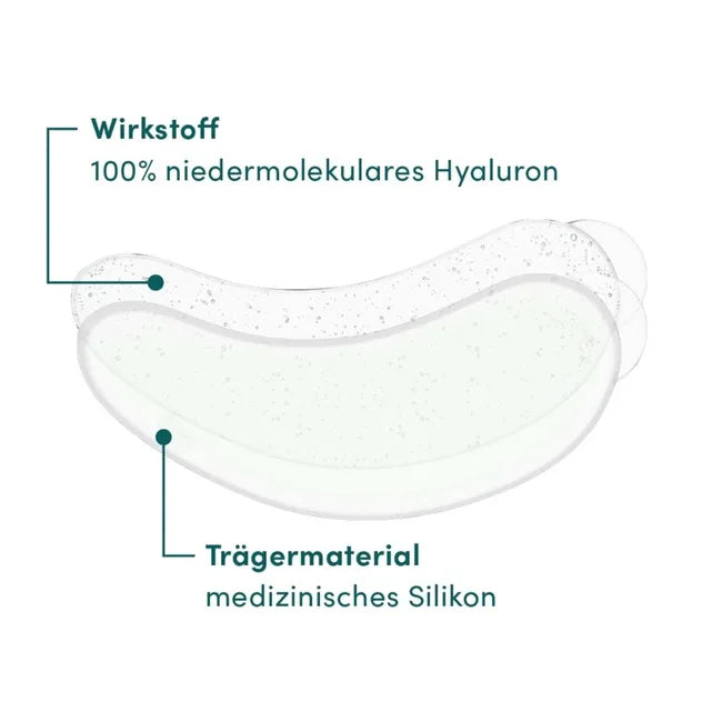 APRICOT | Wiederverwendbare Augen Pads mit Hyaluron - 30x wiederverwendbar