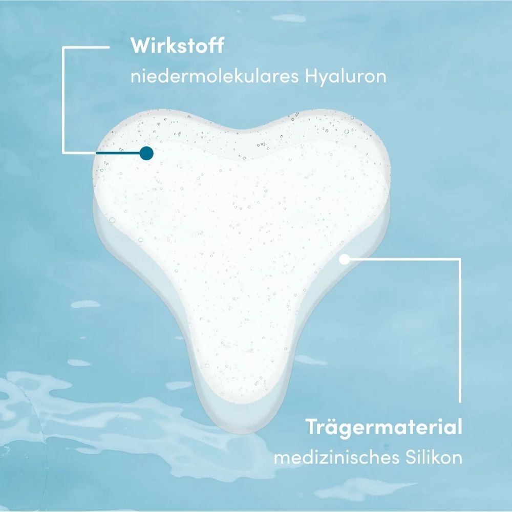 APRICOT Wiederverwendbares Dekolleté Pad mit Hyaluron