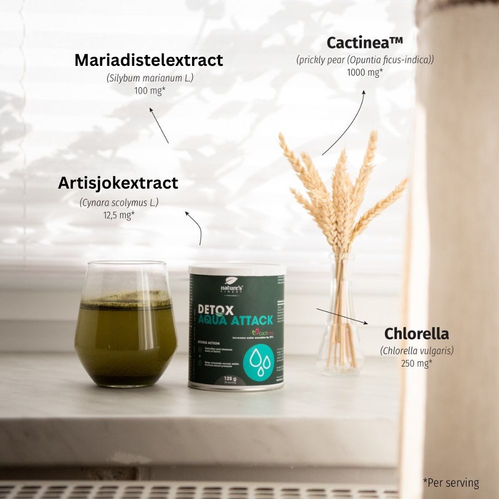 Nature's Finest I Detox Aqua Attack für Entwässerung und Abnehmen