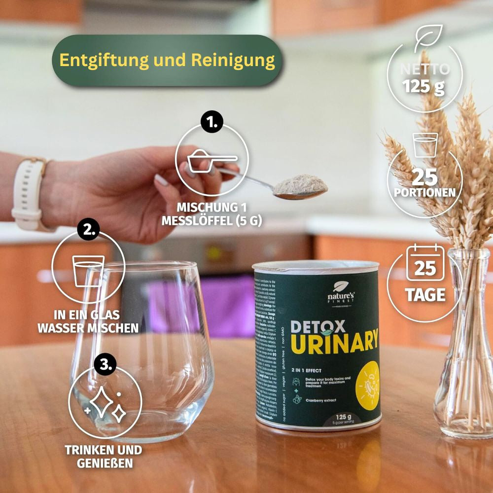 Nature's Finest I Detox Urinary für entgiftung von Harnwege
