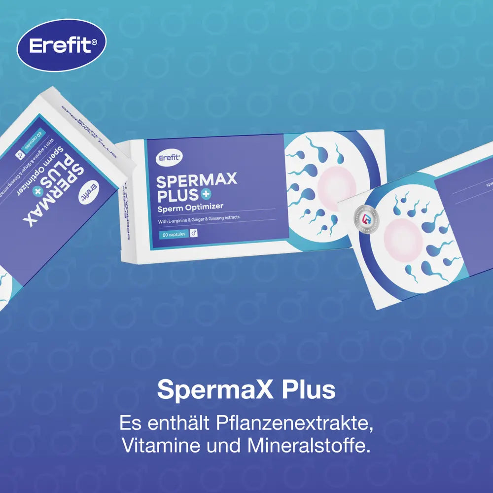 Erefit | SpermaX Plus für Spermienunterstützung - 60 Kapseln