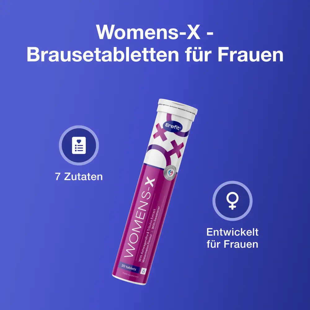 Erefit | Womens-X für Frauen - 20 Brausetabletten