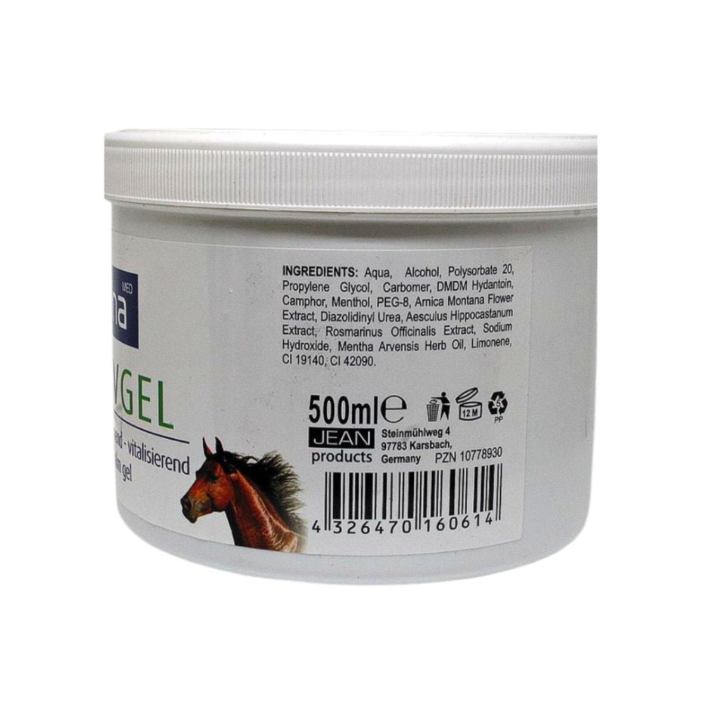 Elina Med | Elina Pferdebalsam Kühlend Activ Gel für Muskeln und Gelenke - 500 ml