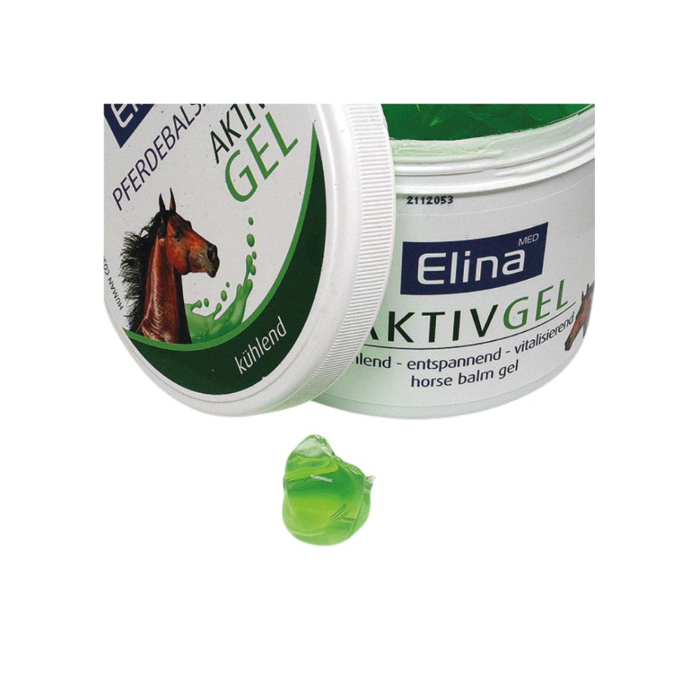 Elina Med | Elina Pferdebalsam Kühlend Activ Gel für Muskeln und Gelenke - 500 ml