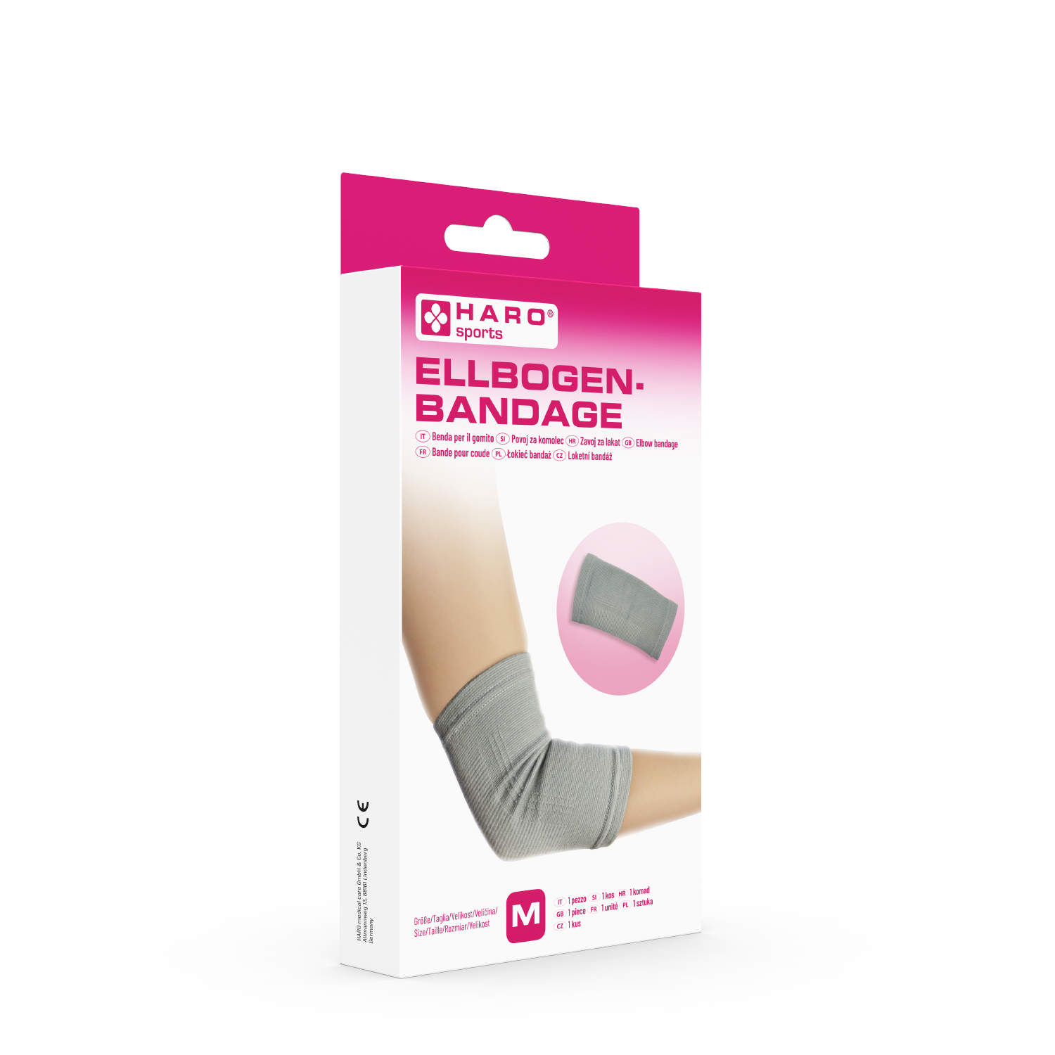 Haro | Ellbogenbandage - Medium - 1 Stück
