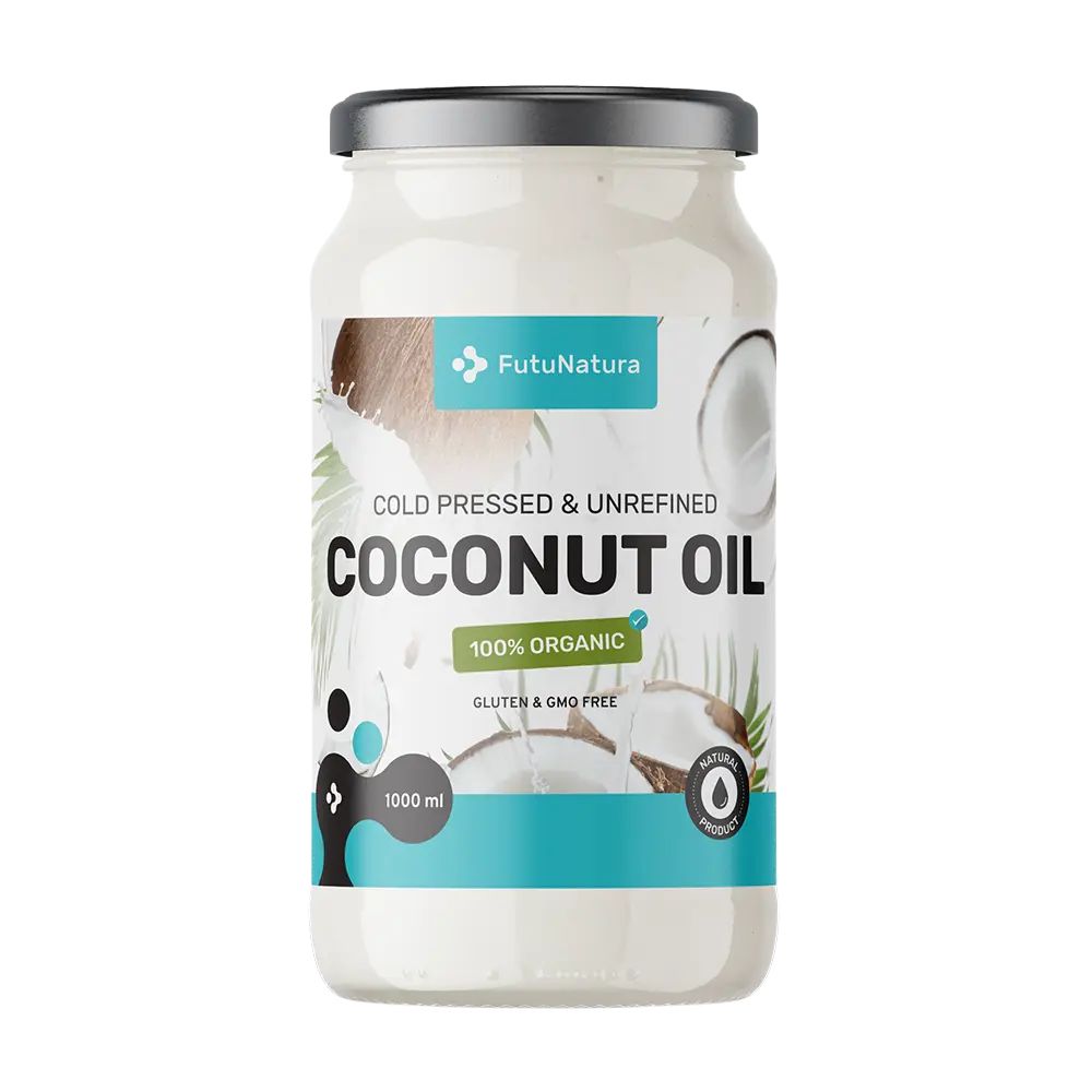 FutuNatura | BIO Kokosöl – kaltgepresst & unraffiniert - 1000ml