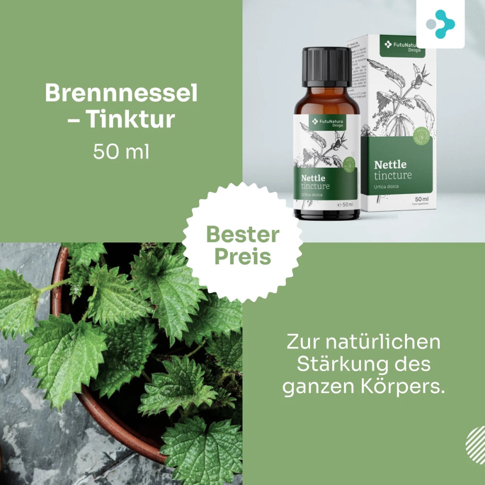 FutuNatura Brennnessel – Tinktur - 50 ml