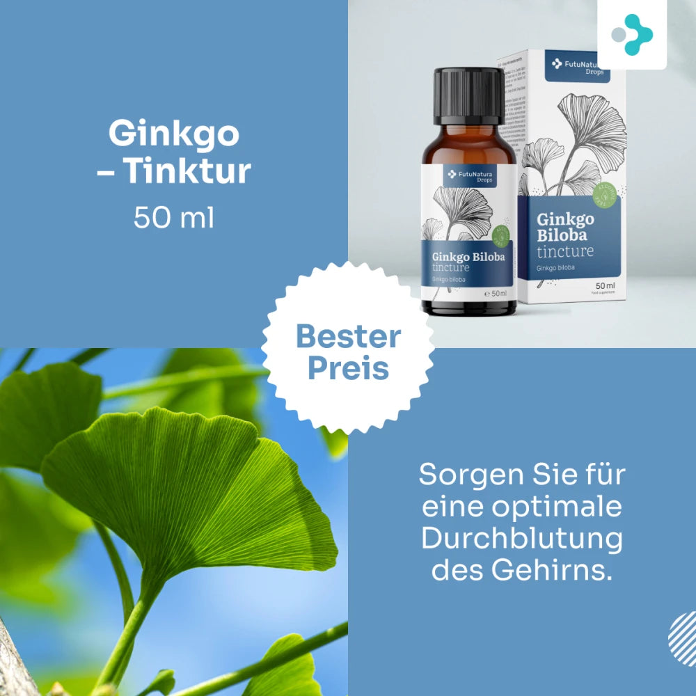 FutuNatura Ginkgo – Tinktur - 50 ml