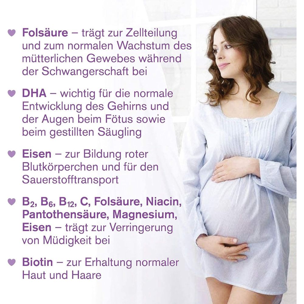 tetesept® | Femi Baby für Kinderwunsch, Schwangeren und Stillenden - 1 Monatspackung