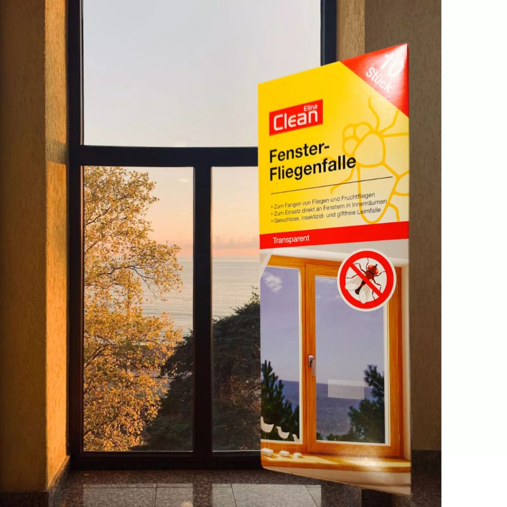 Elina Clean | Fenster-Fliegenfalle - 10 Stück