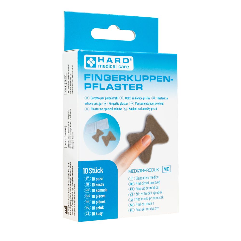 Haro | Fingerkuppenpflaster aus Textil - 10 Stück