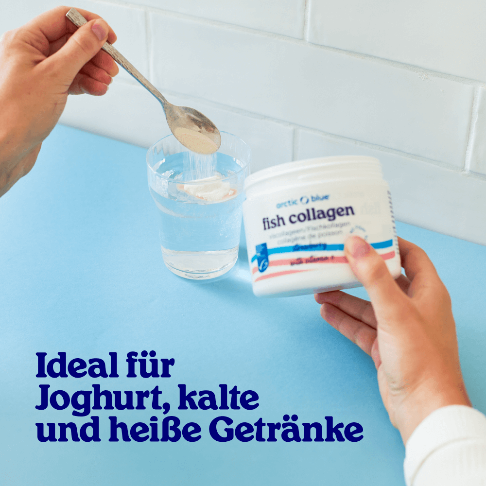 Arctic Blue | Fischkollagen-Pulver Erdbeere - 150g