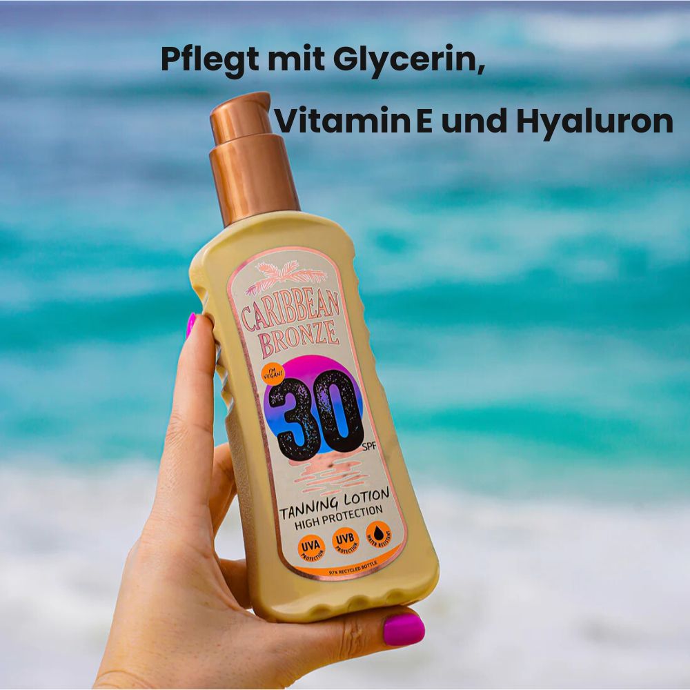 Caribbean Bronze | Bräunungslotion LSF 30 - 200 ml
