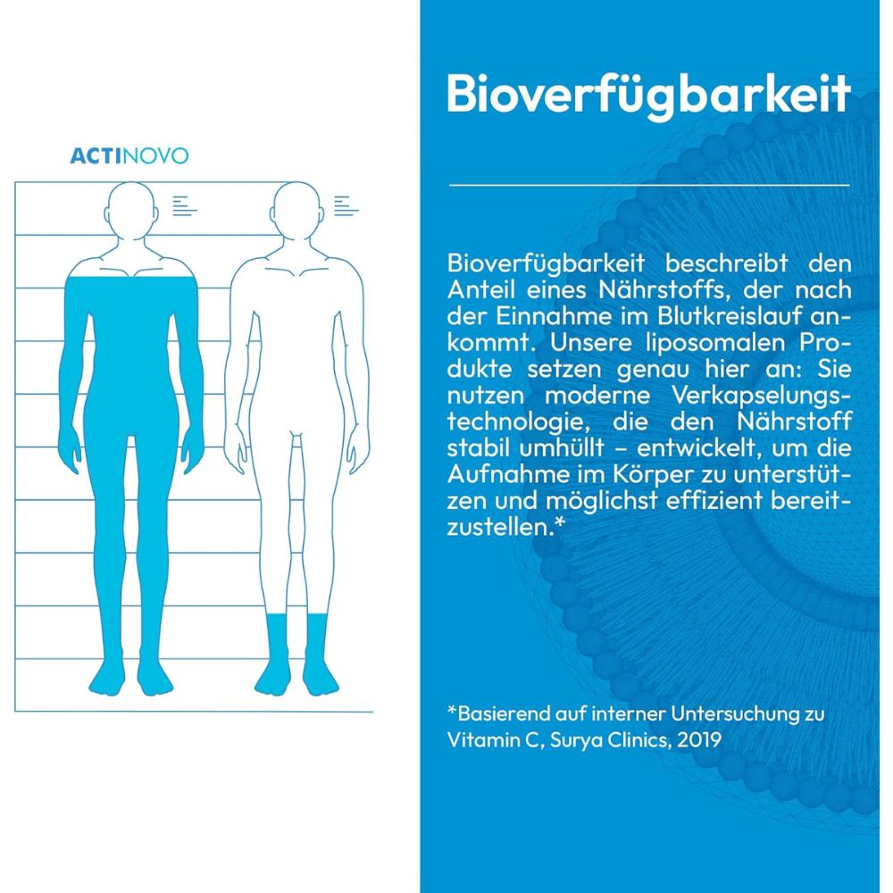 ActiNovo | Cell Recovery Liposomal aus Quercetin, Fisetin und Coenzym Q10 - 250ml