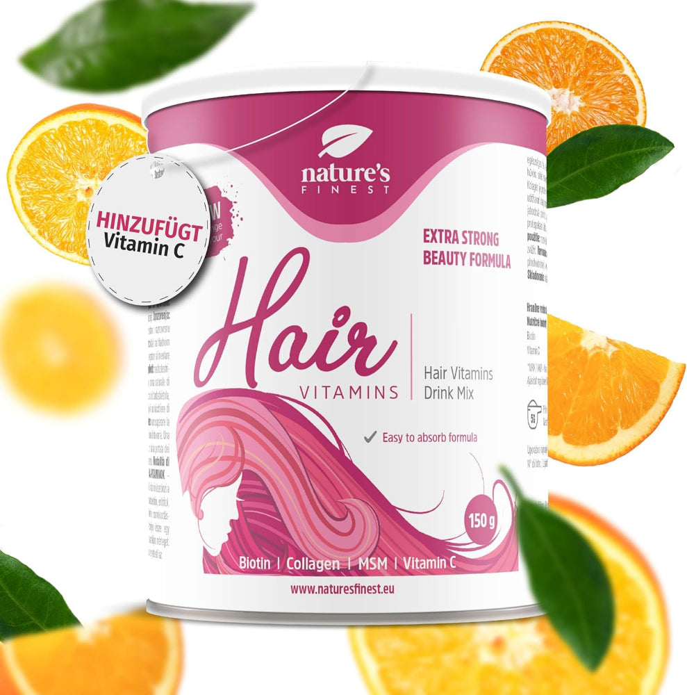 Nature's Finest I Hair Vitamins für schnelleres Haarwachstum