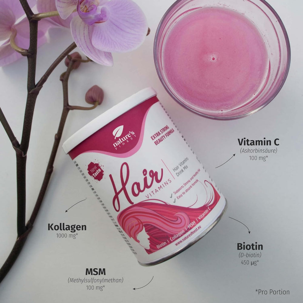 Nature's Finest I Hair Vitamins für schnelleres Haarwachstum