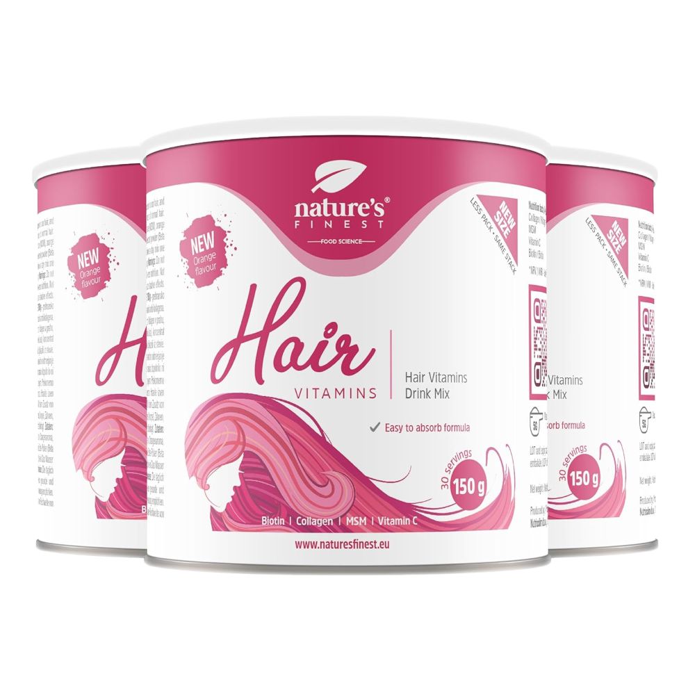 Nature's Finest I Hair Vitamins für schnelleres Haarwachstum