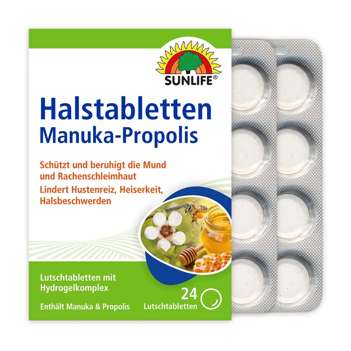 Sunlife | Halstabletten Manuka-Propolis
