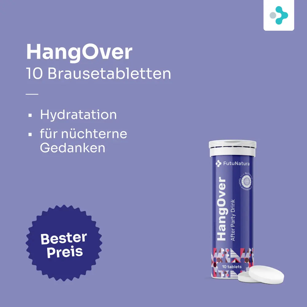 FutuNatura | HangOver – 10 Brausetabletten