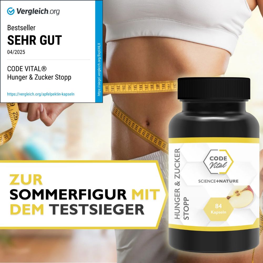 CODE Vital | Wunschfigurpaket mit Hunger & Zucker Stopp + Figura Burn + Glucomannan Plus