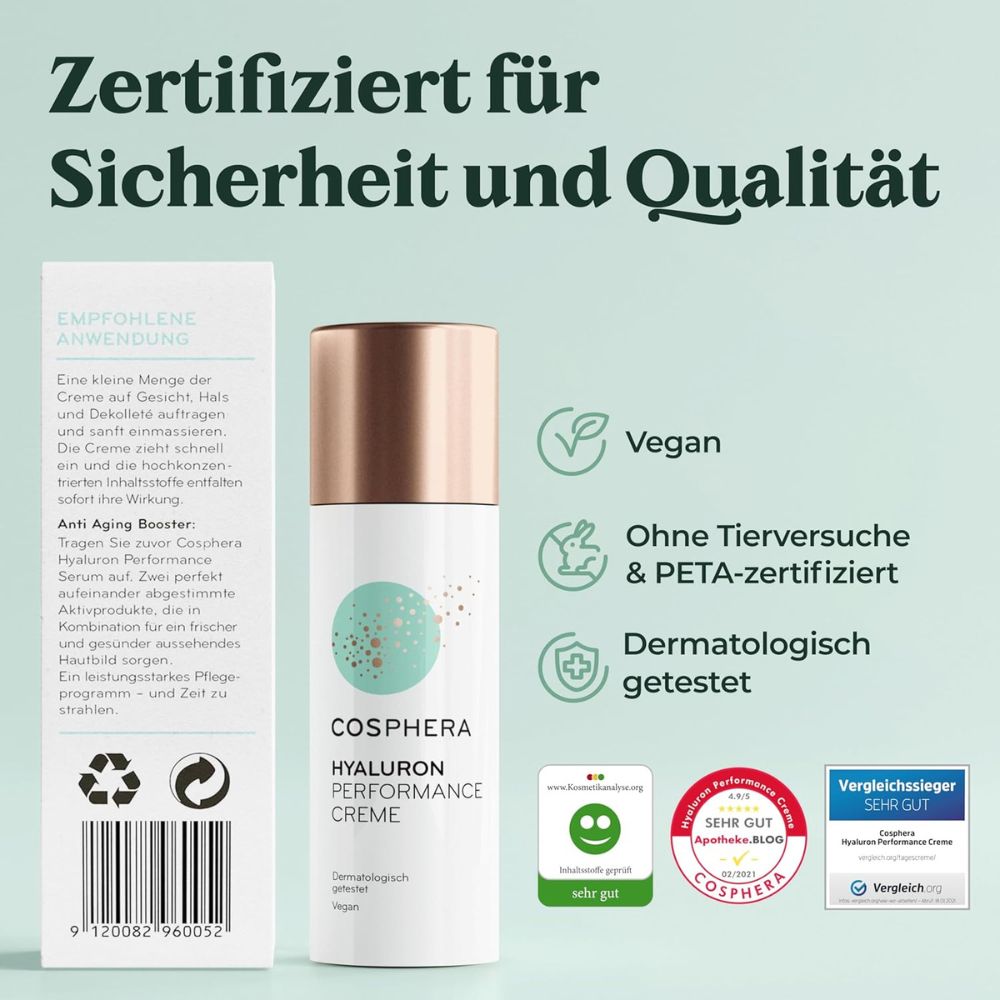 Cosphera | Hyaluron Performance Creme - 50ml