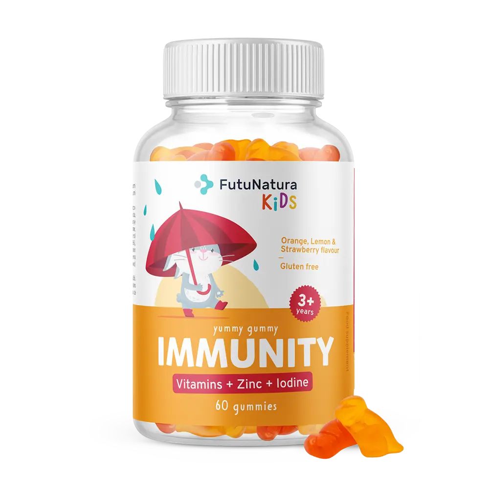 FutuNatura | Immunity – Gummies für Kinder für Immunsystem - 60 Stück