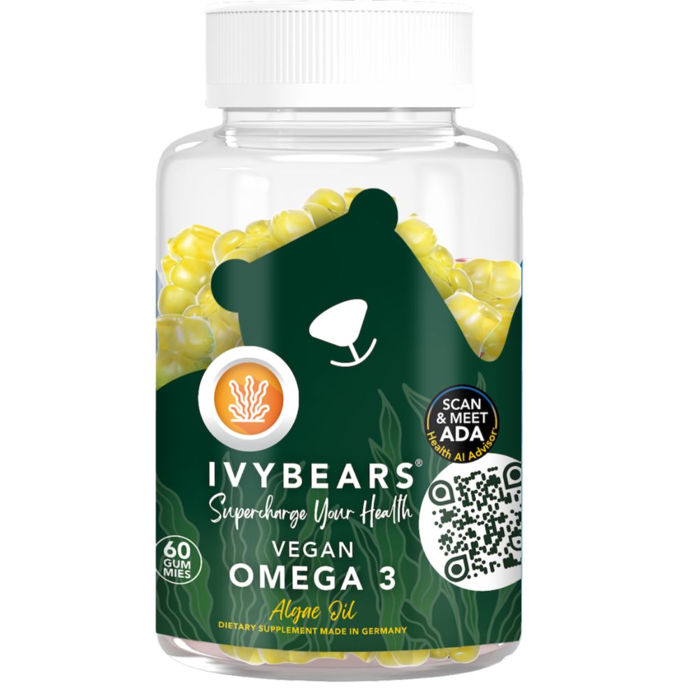 IvyBears | Vegan Omega 3 - 60 Gummibärchen