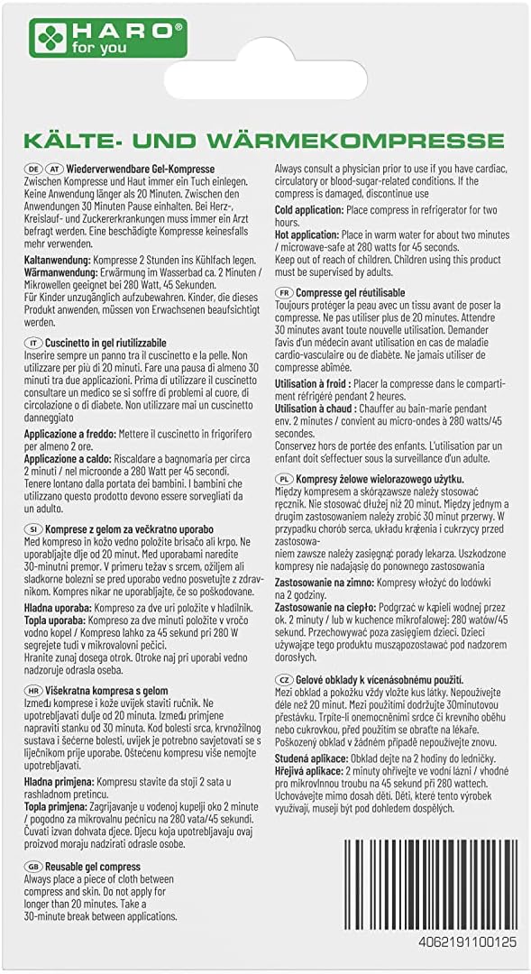 Haro | Kälte- und Wärmekompresse - 1 Stück