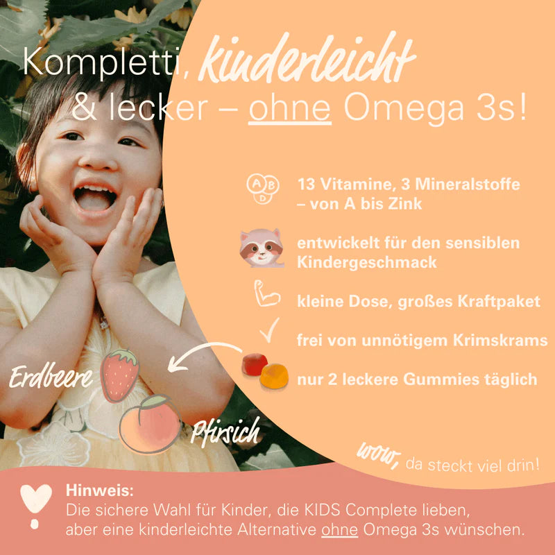 WOWTAMINS I Kids Multi Gummies - ZUCKERFREI - 60 Gummies