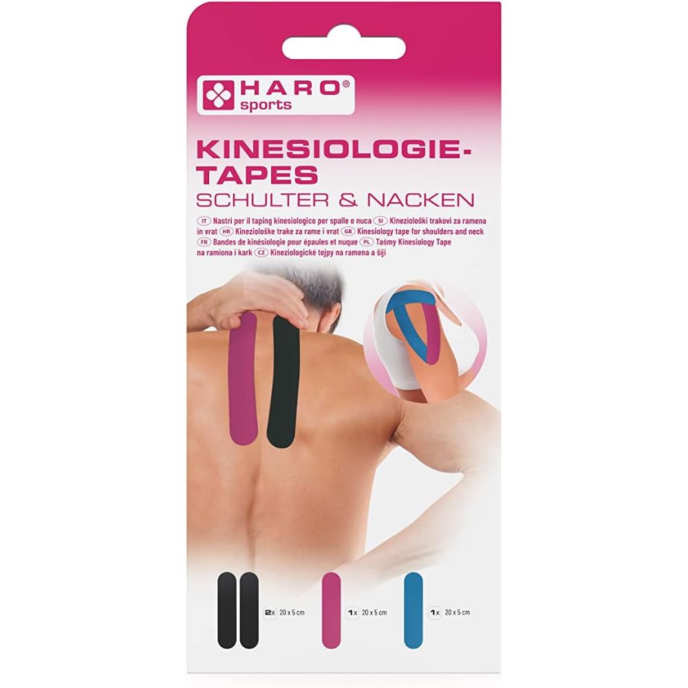 Haro | Kinesiologietapes Schulter und Nacken