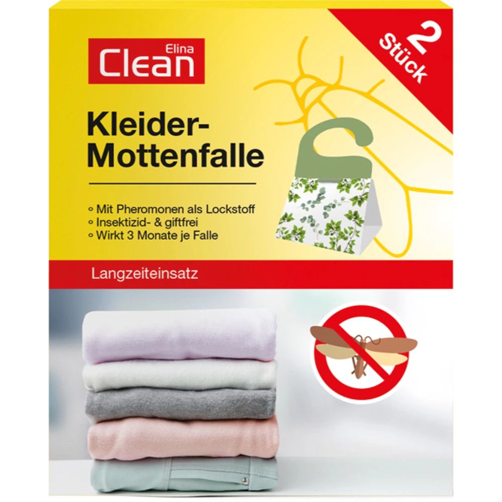 Elina Clean | Kleidermottenfalle - 2 Stück