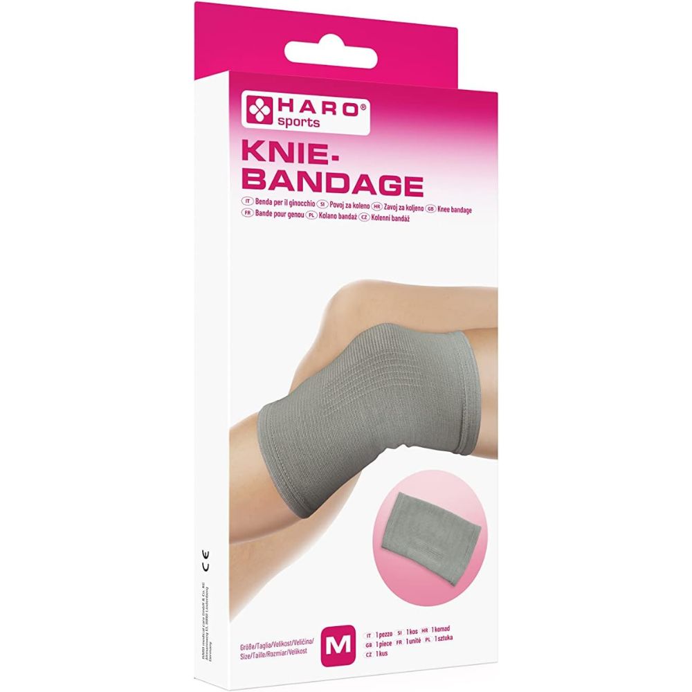 Haro | Kniebandage 1 Stück (Small / Medium / Large / X-Large)