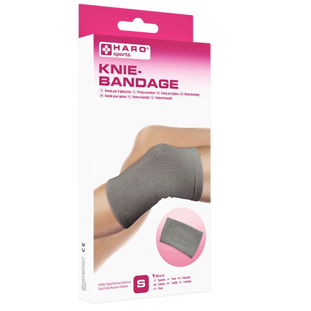 Haro | Kniebandage 1 Stück (Small / Medium / Large / X-Large)
