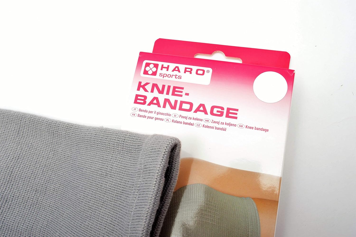 Haro | Kniebandage 1 Stück (Small / Medium / Large / X-Large)
