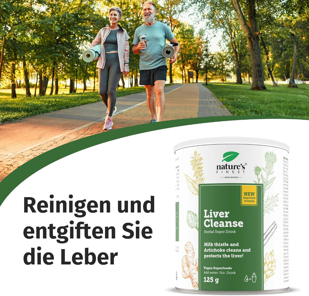 Nature's Finest I Bio Liver Cleanse - Leberreinigung mit Mariendistel und Artischocken