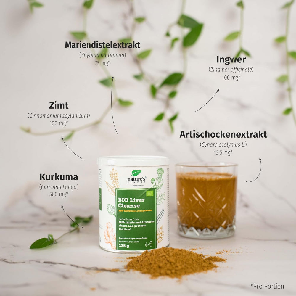 Nature's Finest I Detox Fat Burn Starterset für Fettverbrennung & Entgiftung (3 Stück) - Belly- Liver - Night