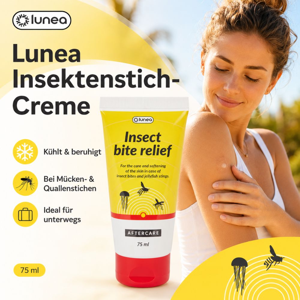 Lunea | Insektenstich-Creme - Juckreizlindernd - 75 ml
