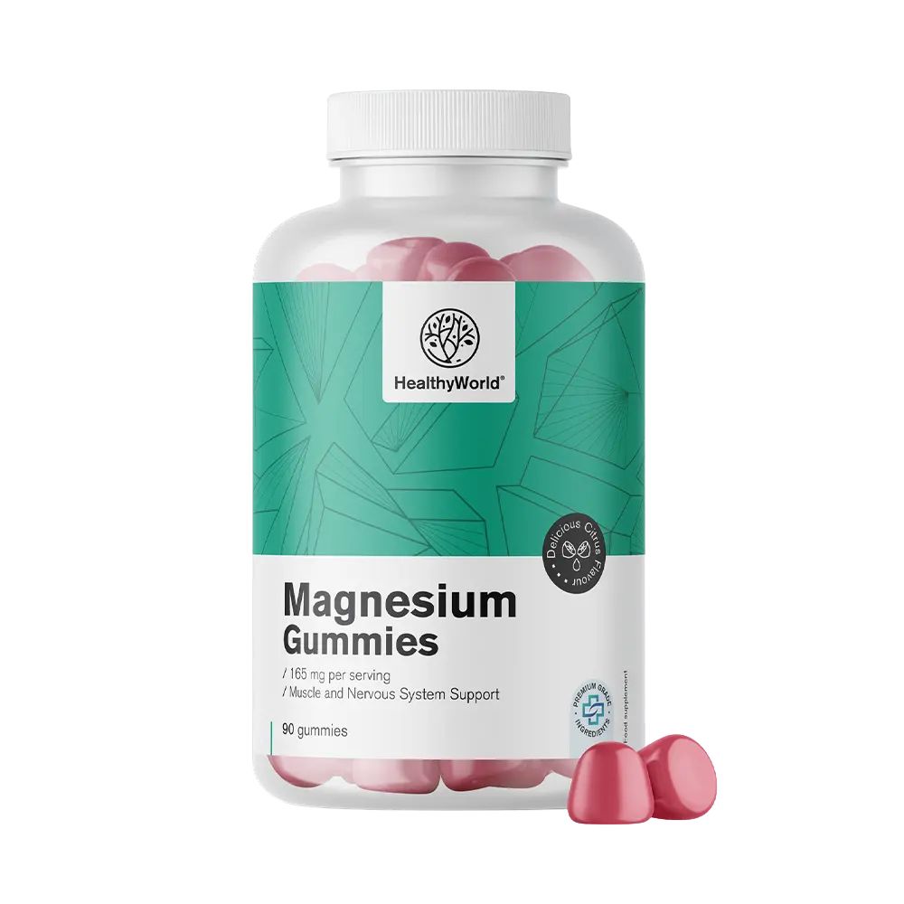 HealthyWorld | Magnesium 165 mg - 90 Gummibonbons