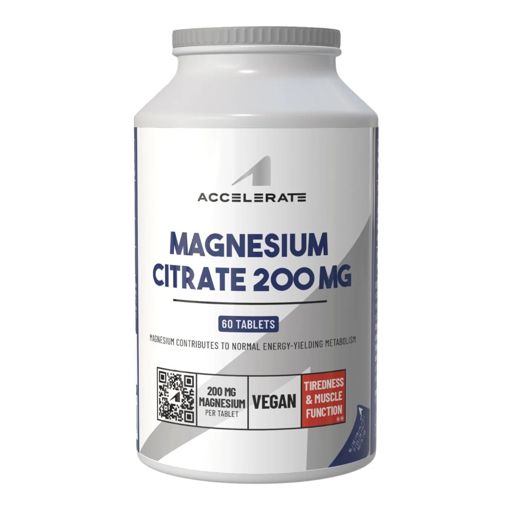 Accelerate | Magnesium citrate 200mg - 60 Tabletten
