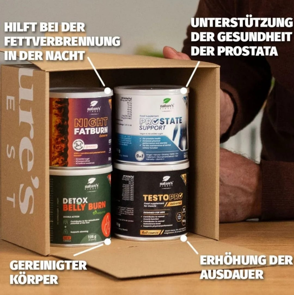 Nature's Finest | Man Pro 4-in-1 Transformationspaket (550 g)