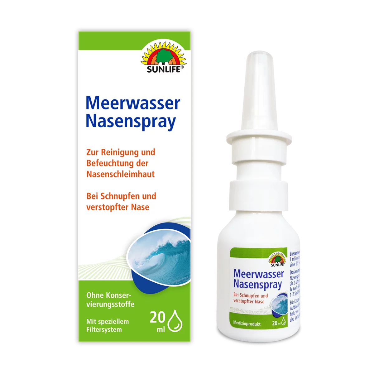 Sunlife | Meerwasser Nasenspray 20ml