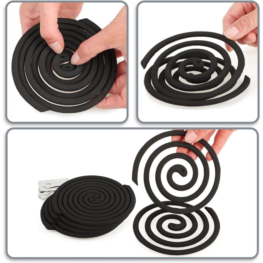 Elina Clean | Mückenspirale mit Metallständern - 10 Stück